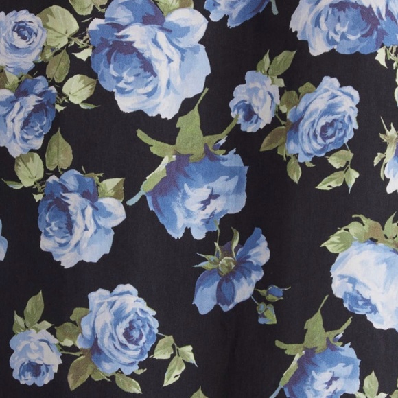 Alice and Olivia Jem Floral Ruffle Sleeve Mini Dress Size Medium - Picture 6 of 9